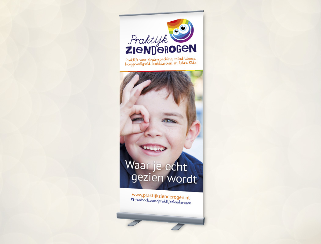 Roll-up banner Praktijk Zienderogen Oss